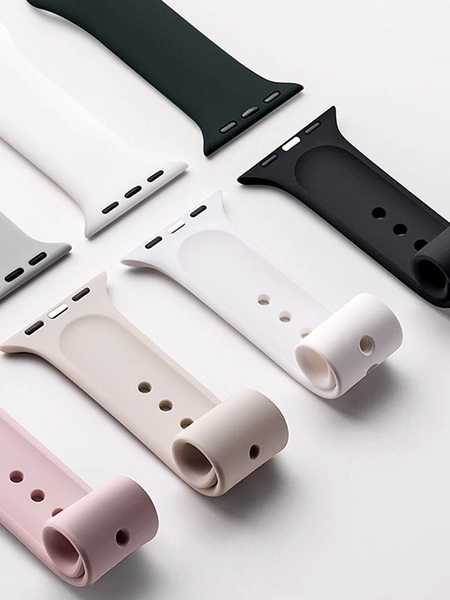 watch bands, watch straps, smartwatch bands, apple watch bands, silicone watch bands, sport bands, replacement bands, product launch, minimalist, calm, neutral
